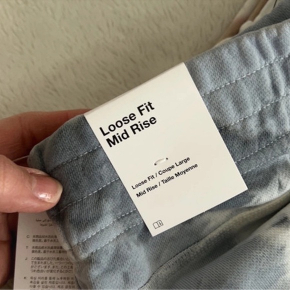 (NWT) Nike Loose Fit Tie Dye Cuffed Sweatpants in Slate Blue, Medium - Picture 15 of 16